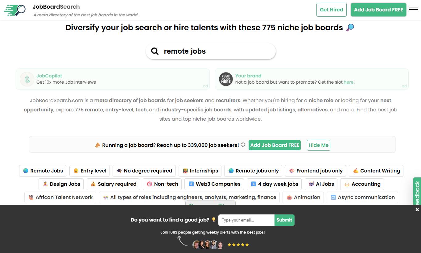 Job Board Search