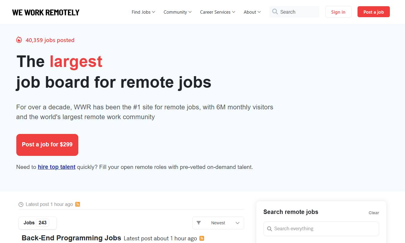 We Work Remotely